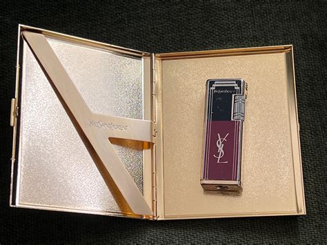 ysl yves saint laurent lighter|YSL lighter.